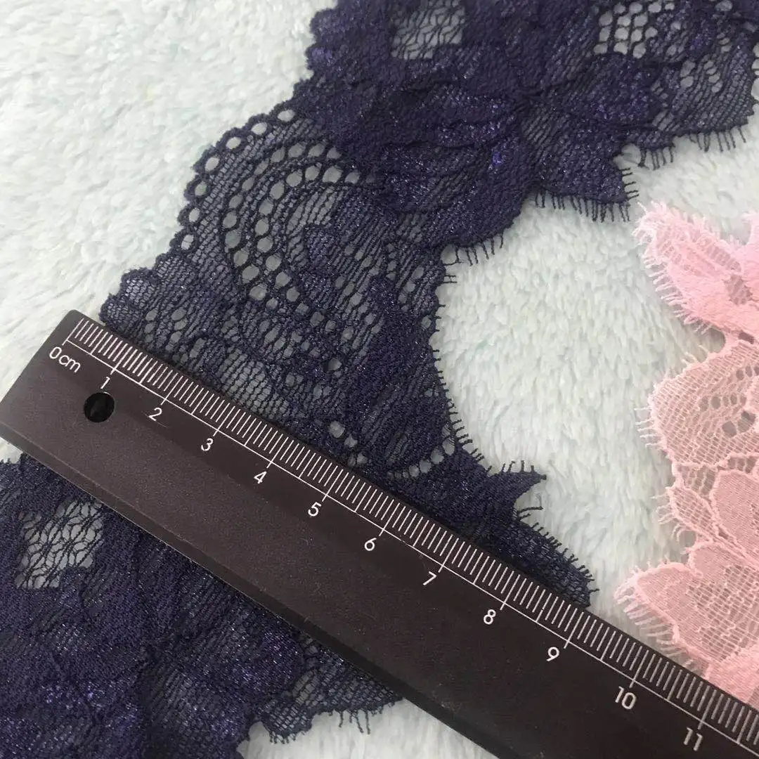 Модель CE2860-2 9 0 см Цвет: черный и розовый кружево эластичного кружева ручной