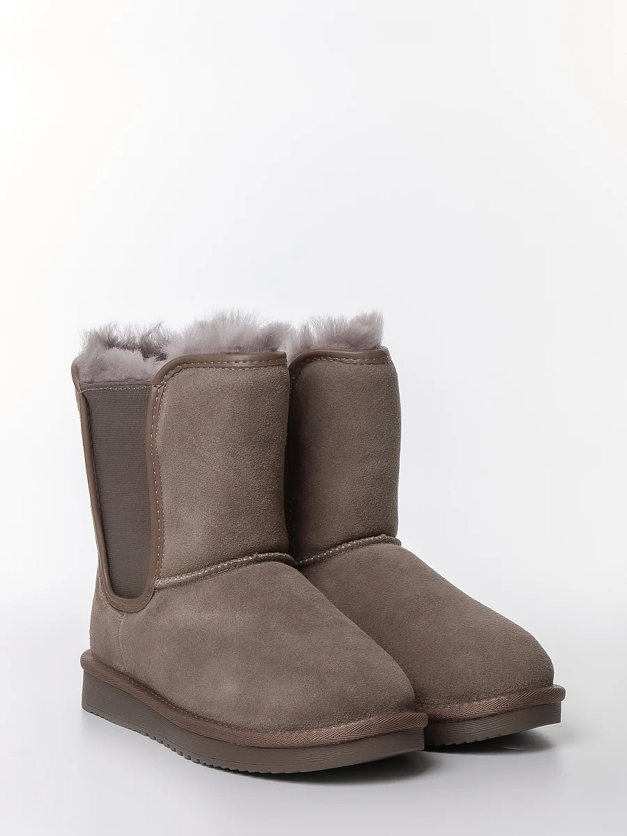 Угги женские 8610-28V-5 Color Me нат.велюр бежевый |