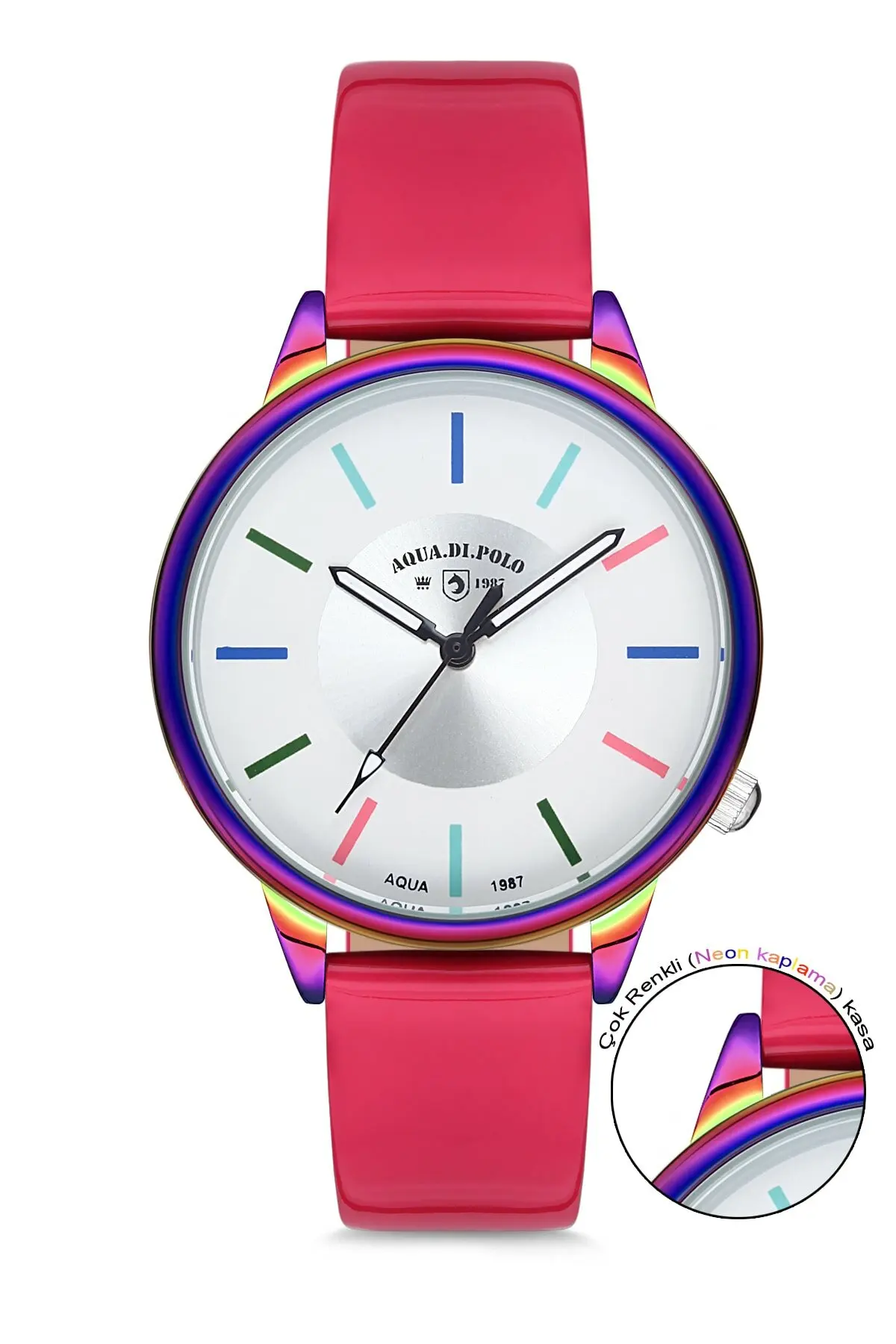 

Multi-color leather cord women wrist watch attractive different style