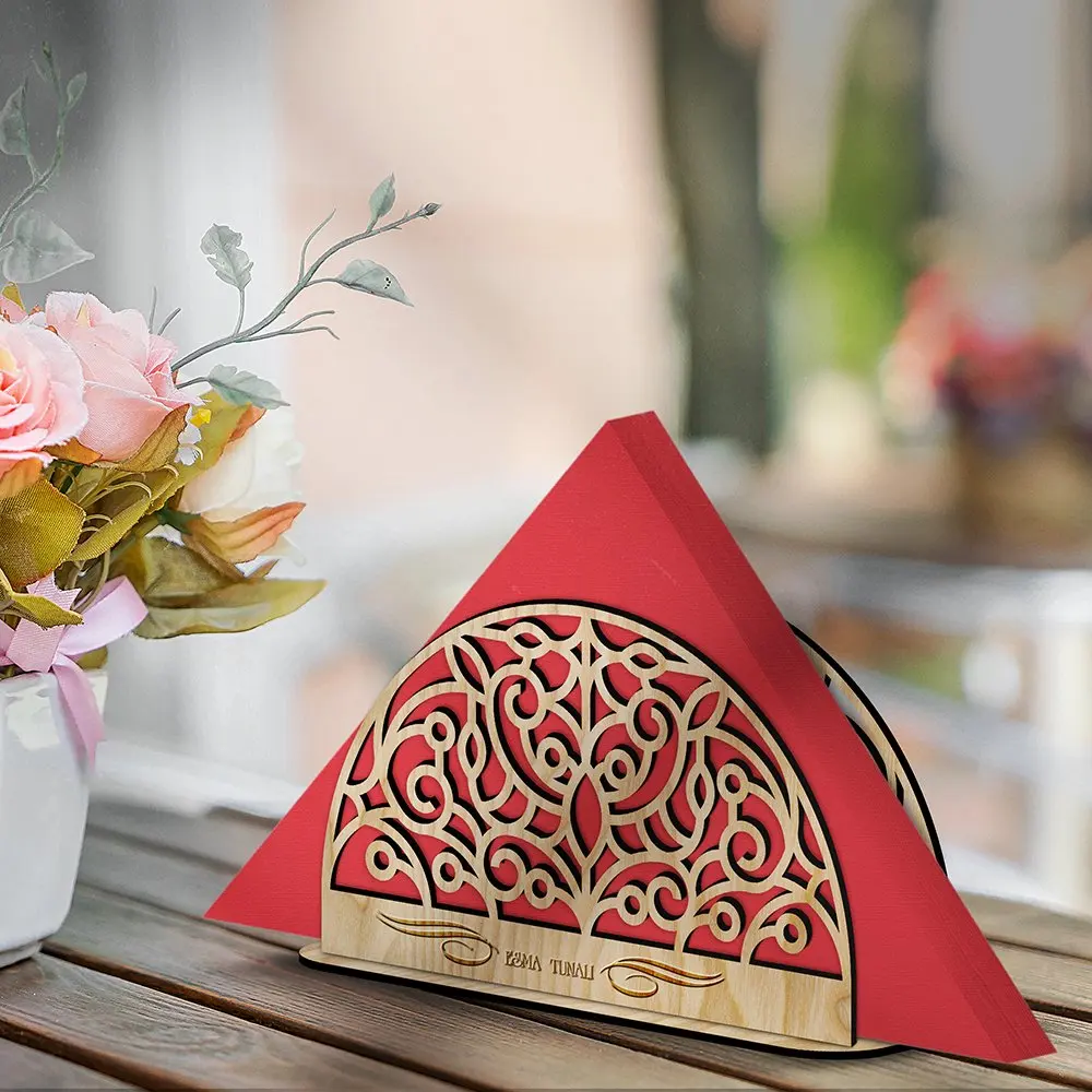 

Персонализированный Деревянный держатель для салфеток-модель 5-1