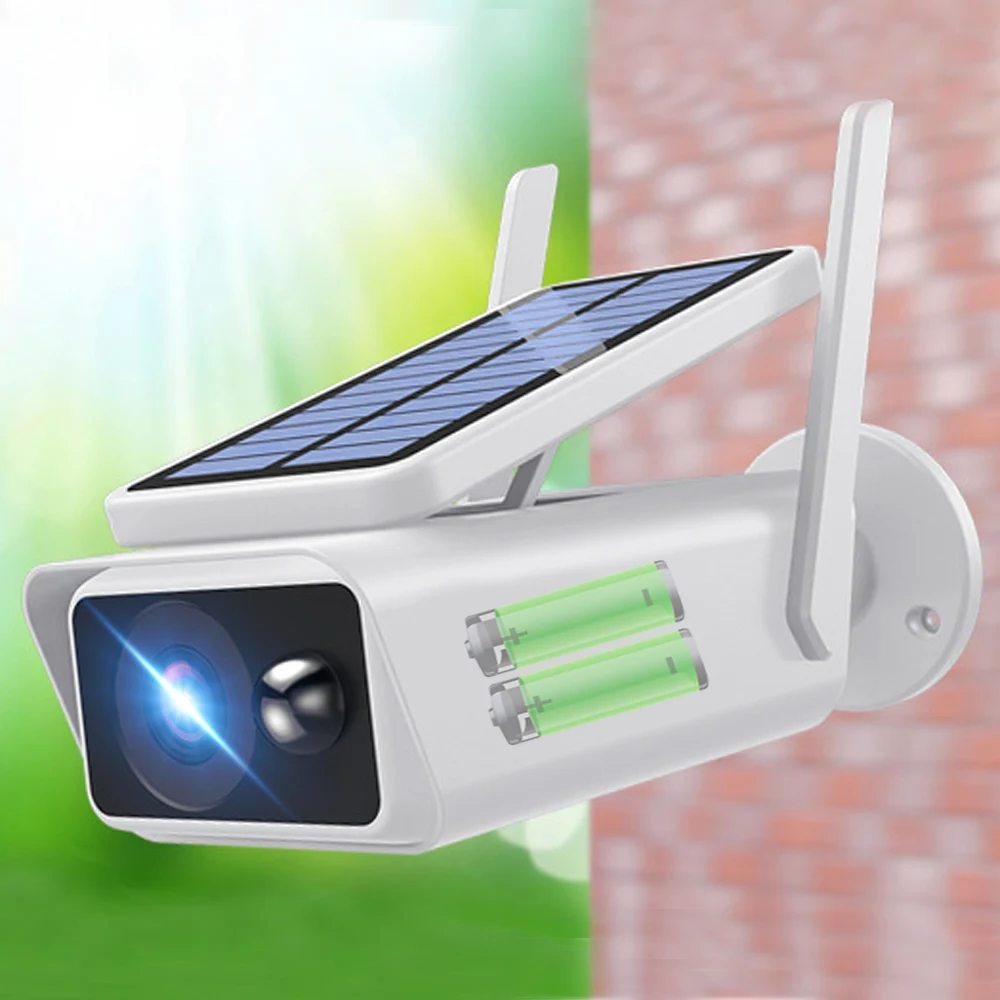 

Камера видеонаблюдения ICSee HD 3 Мп, беспроводная уличная с Wi-Fi, на солнечной батарее, с датчиком движения, для умного дома