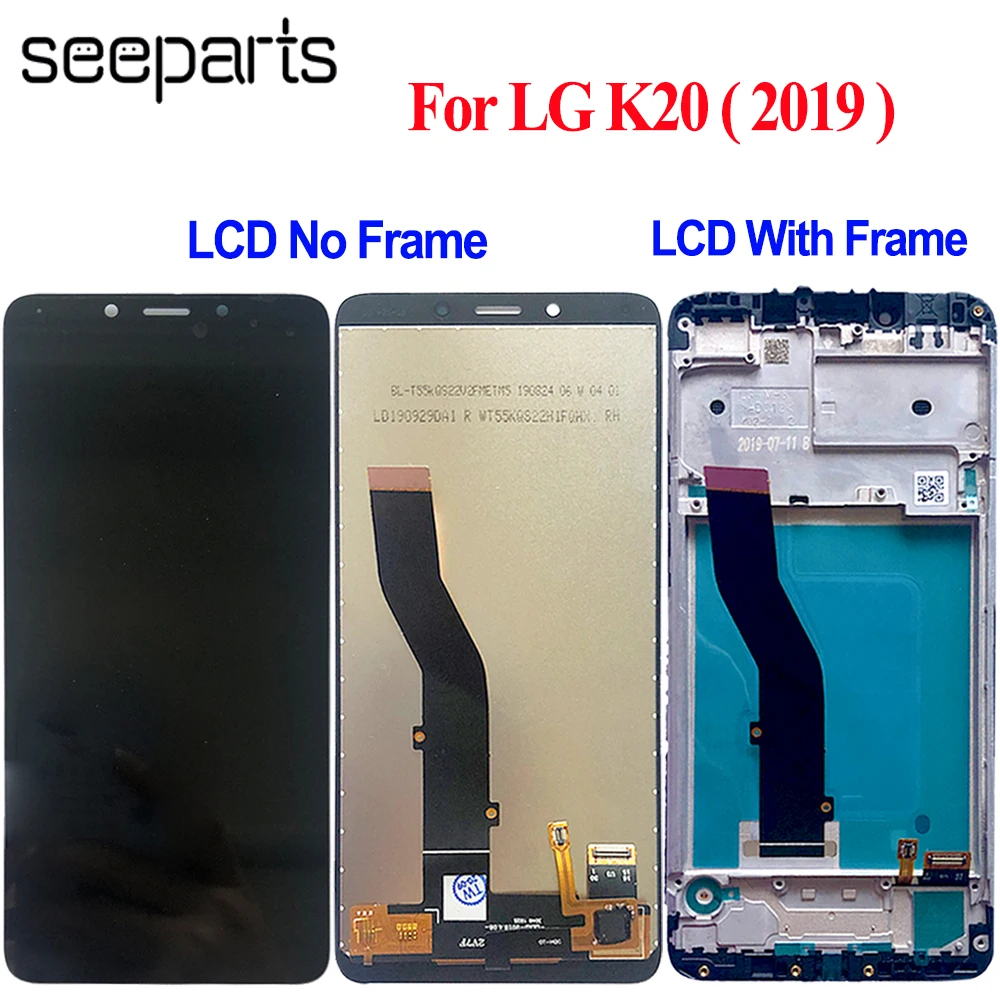 5.45" For LG K20 LCD Display Screen Digitizer Assembly For LG K20 2019 Display LMX120EMW LM-X120 K8 Plus LCD