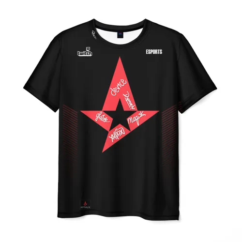 Мужская футболка 3D Astralis (Jersey 2019) | одежда