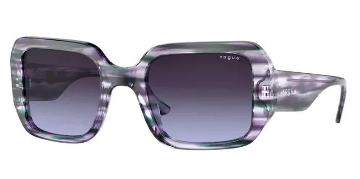Vogue 5369 S 28664Q 51 Woman Sunglasses, Purple Violet Frame,Violet Gradient Lenses, High Quality  Vision, Desing Sunglasses 202