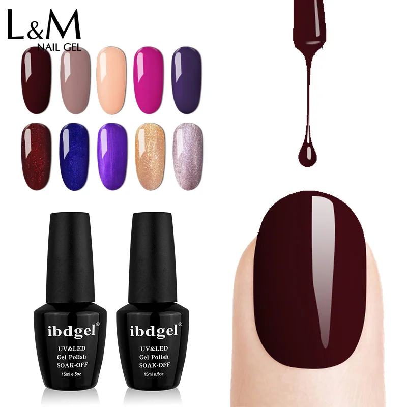Ibdgel Гель-лак для нейл-арта УФ светодиодный базовый верхний слой нужны
