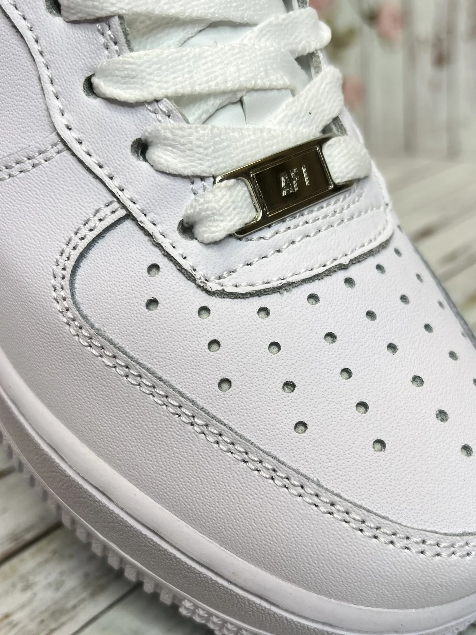 Кроссовки Air Force 1 женские-мужские белые |