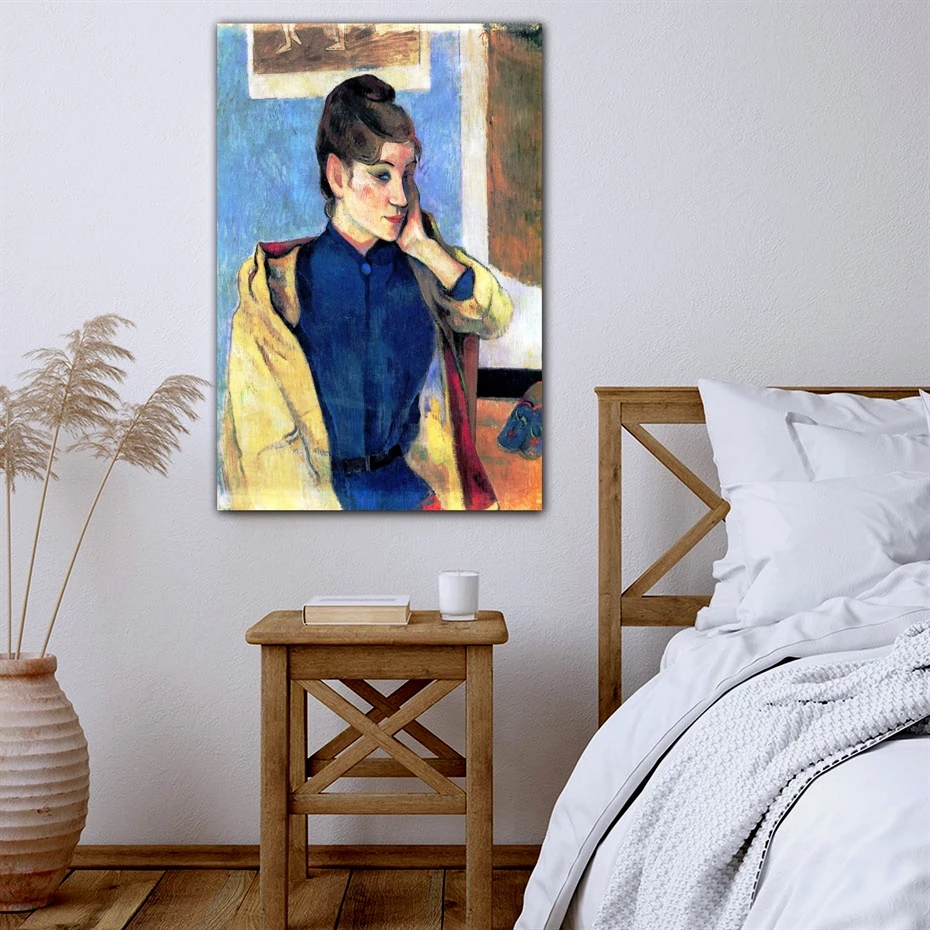 Картина маслом на холсте с изображением Юджина Анри Поль гаугина - купить по