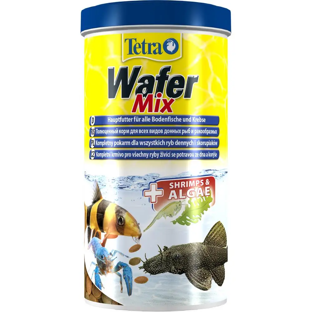 Корм Tetra Wafer Mix 1 л (пластинки) для всех видов донных рыб и ракообразных |