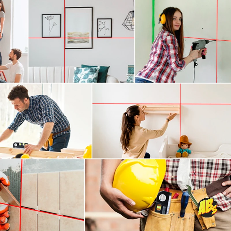 Лазерный уровень LEVELPR10 с рулеткой 250 см горизонтальный вертикальны измерительная