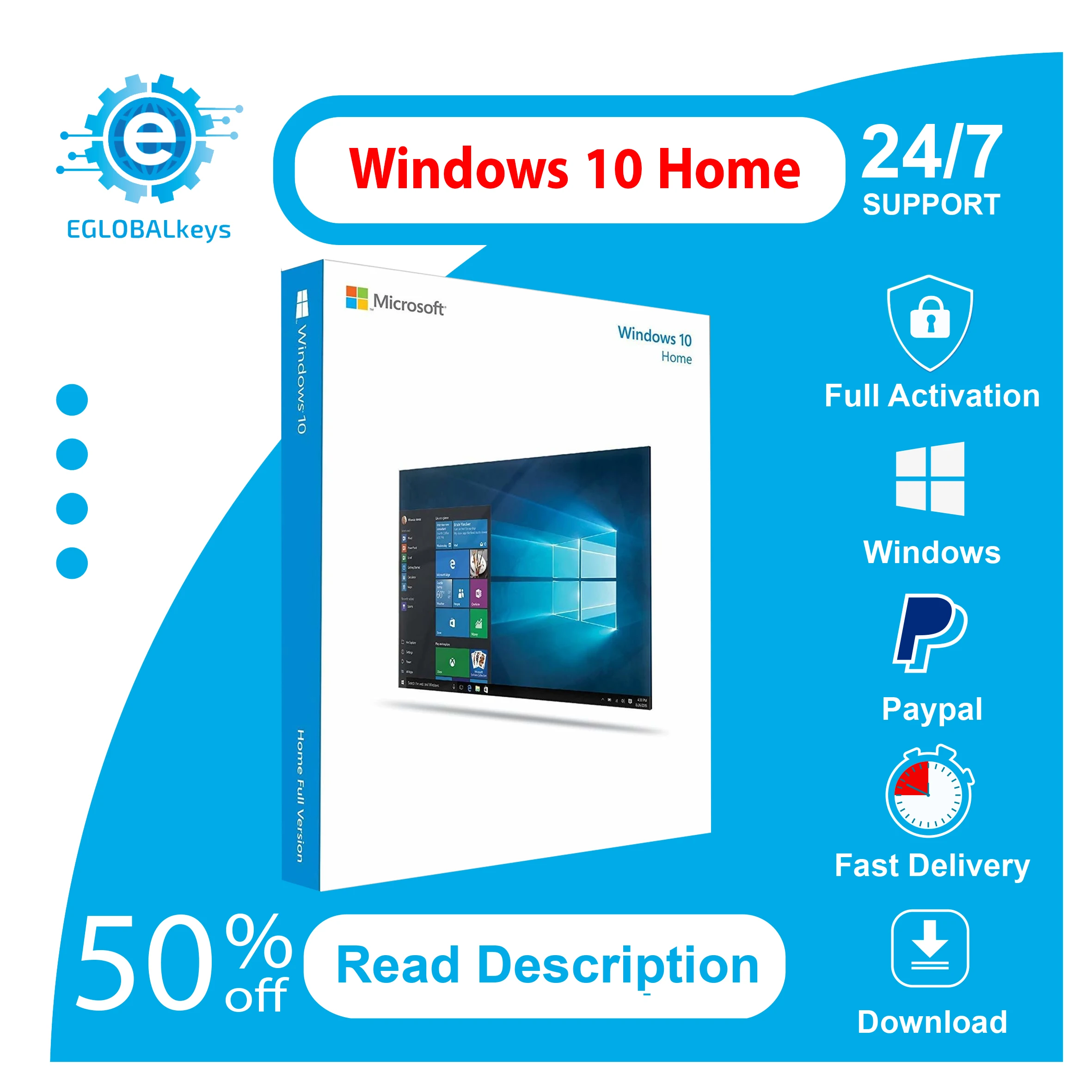 

{ Microsoft Windows 10 Professional 32/64~bit Lifetime}