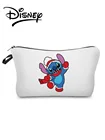 Косметички Disney с принтом Лило и Ститч, милый детский органайзер для конфет с мультяшным рисунком на Рождество, Женская портативная миниатюрная сумка для макияжа