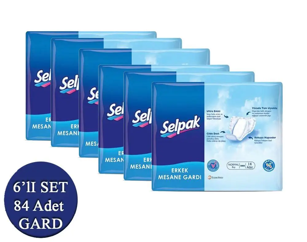 Мужской гардероб Selpak 84 шт. подгузники для взрослых подгузники|Подгузники