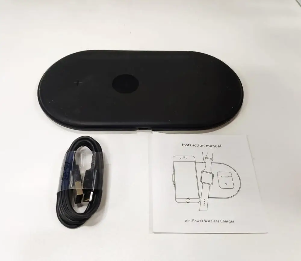 AirPower Wireless Charging 3 Devices Mat for Fast charger Charger in 1 Qi watch Airpods iPhone Androide | Мобильные телефоны и