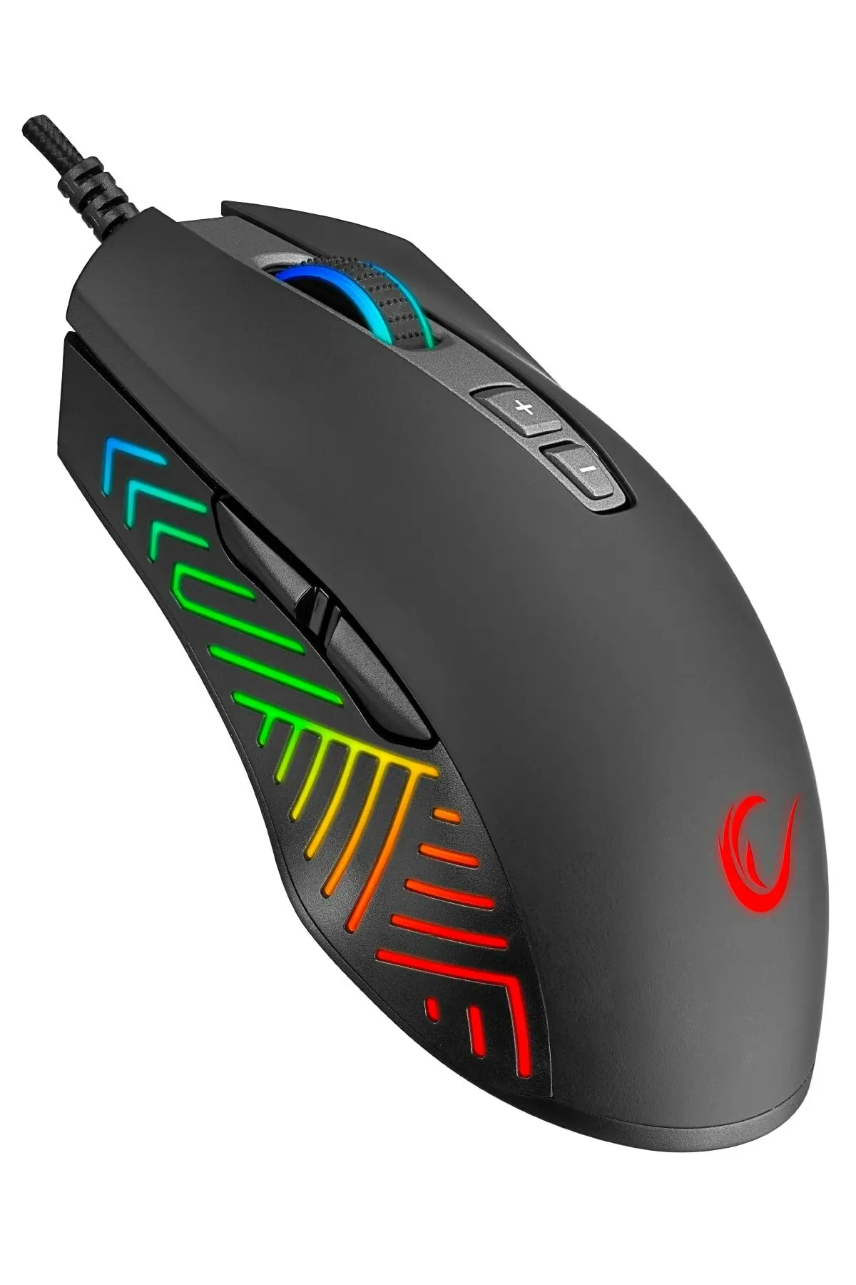 

Rampage Sharper 12400 DPI Pmw3327 Профессиональный датчик Rgb игровая мышь SMX-R78