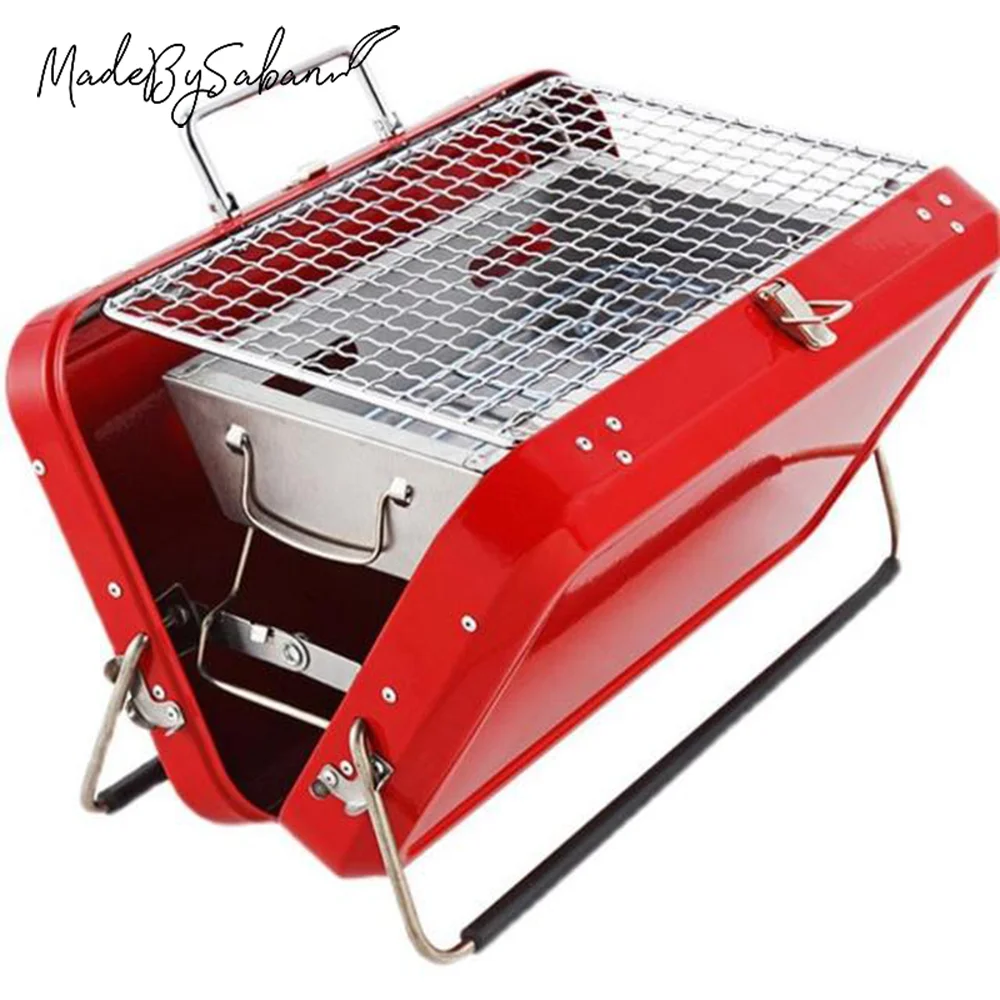 

Charcoal Barbecue Grill Household Folding BBQ Stove Outdoor Portable BBQ Accessories