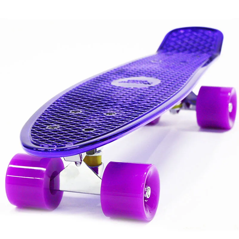 Пенни борд Hubster Cruiser 22 Metallic Purple|Скейтборд| |