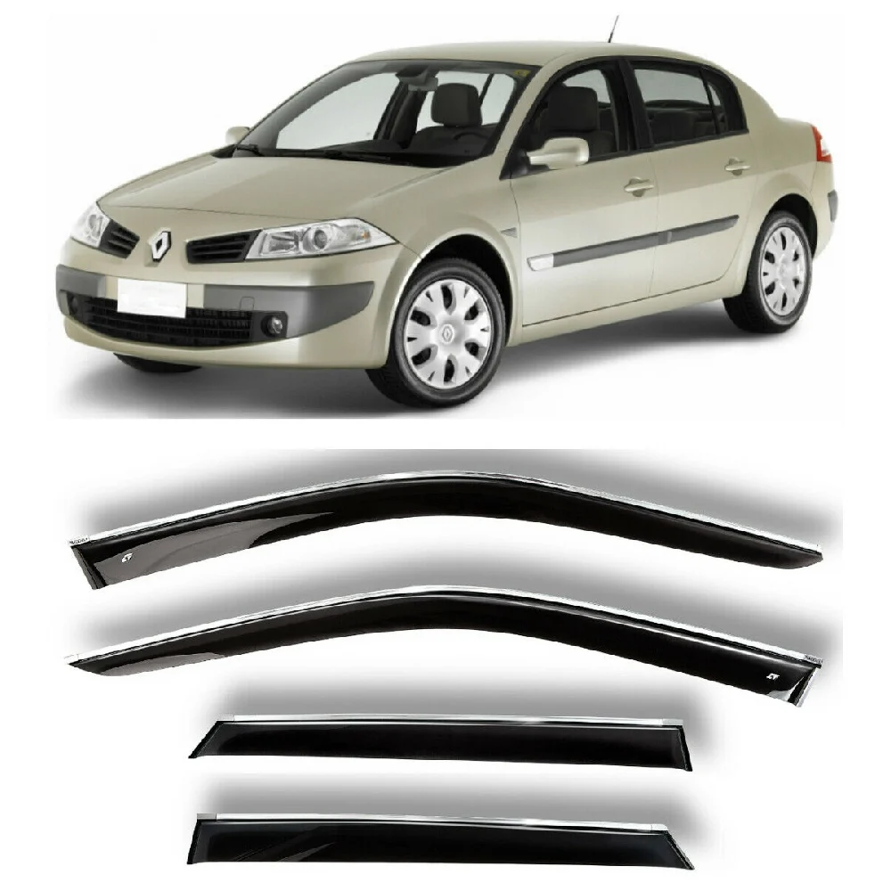 ветровики меган 2 седан. ветровики рено меган 2. дефлекторы окон рено меган 2 седан. дефлекторы меган 2. дефлектор на окна автомобиля renault megane 4.