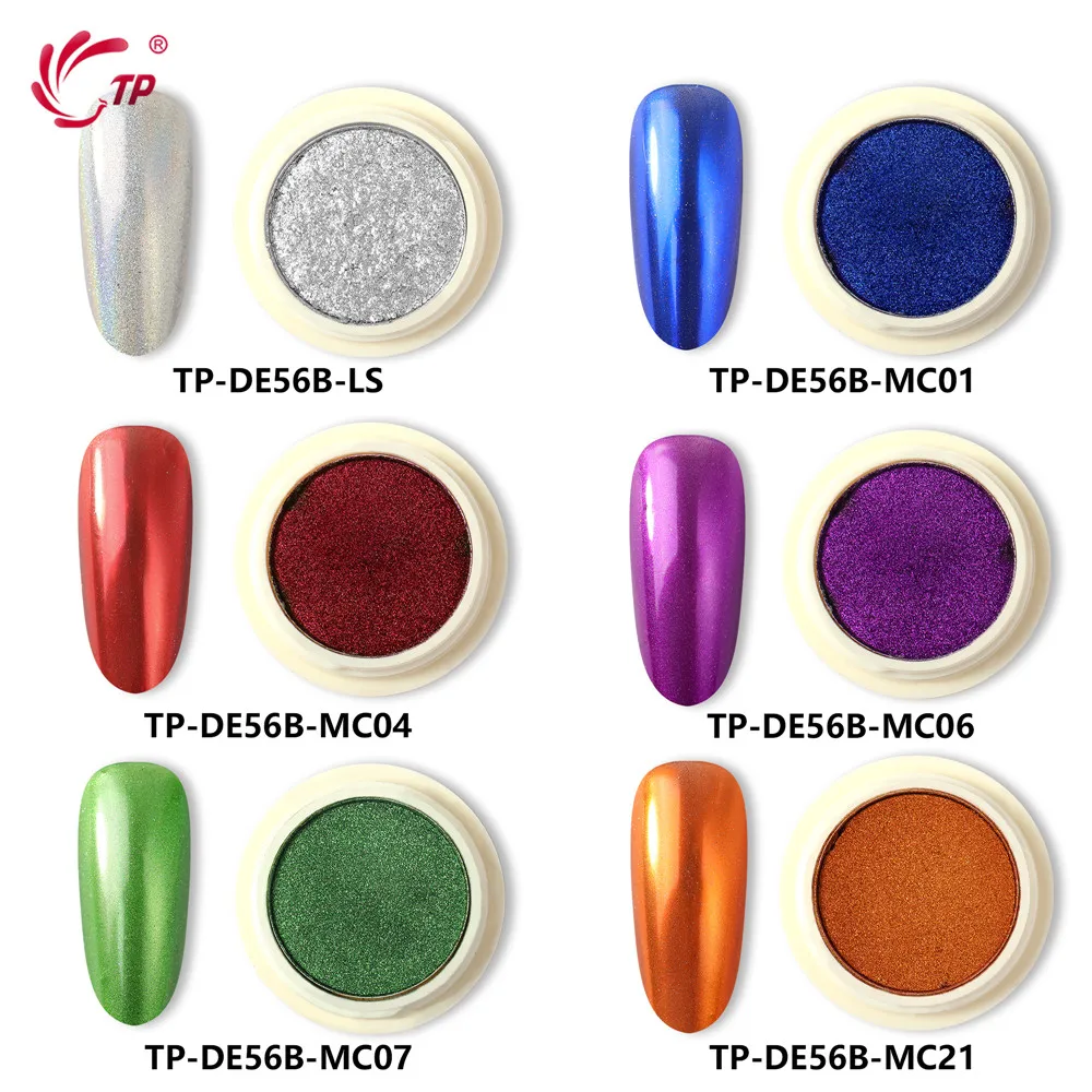 

Epoxy Resin Pigment Mirror Chameleon Pearlescent Glitter Magic Discolored Powder Dye Jewelry Making Tool Nail Art Decoration