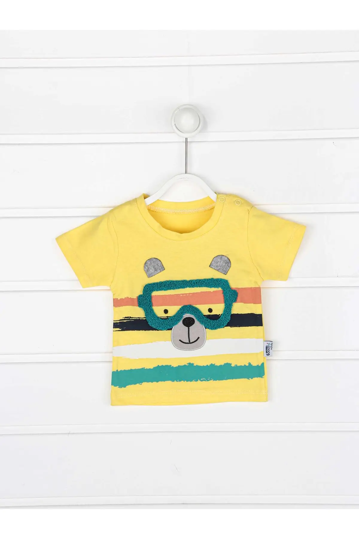 Желтый летний костюм для мальчиков футболка с шортами комплект из 2 предметов