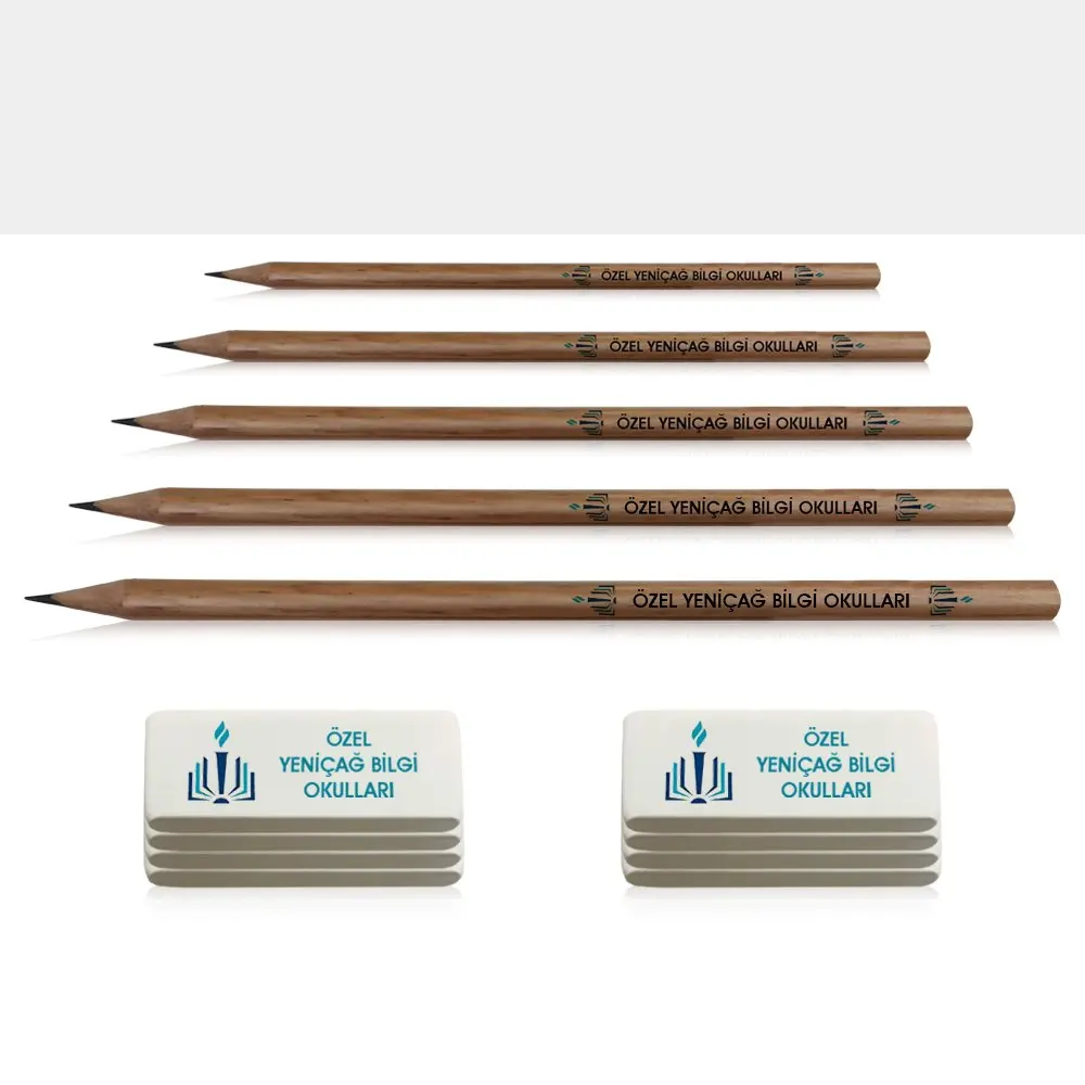 

Personalized Printed Pencil and Eraser (50 + 50 PCs)