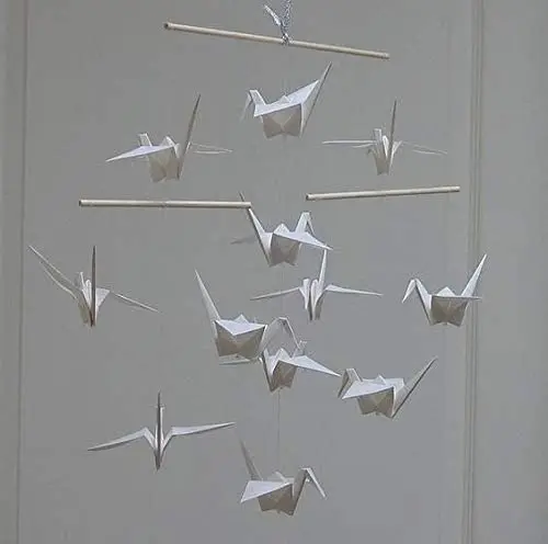 100 шт. Бумажные краны для оригами 10/15 см