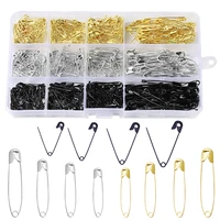 350pcs safety pins sewing tools stainless steel needles safety pin brooch apparel accessories for jewelry clothes