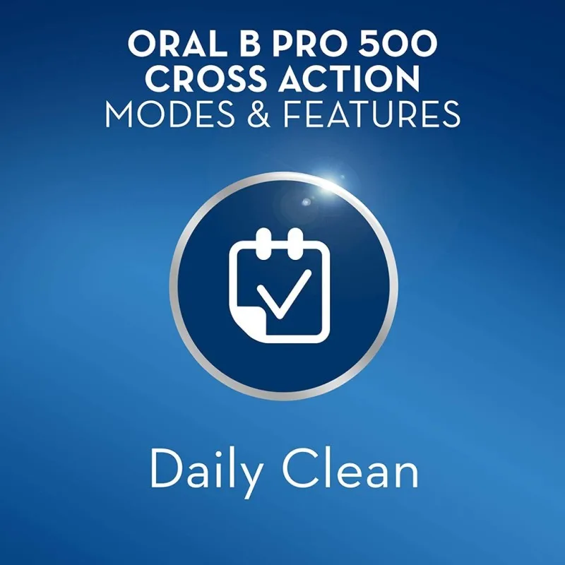 Электрическая зубная щетка Oral B для взрослых Pro 500 Vitality чистка зубов