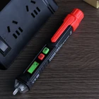 Индикатор напряжения, тестер проводки HABOTEST HT100, Бесконтактный детектор напряжения переменного тока, ручка для обрыва проводов, смарт-устройство для проверки цепи