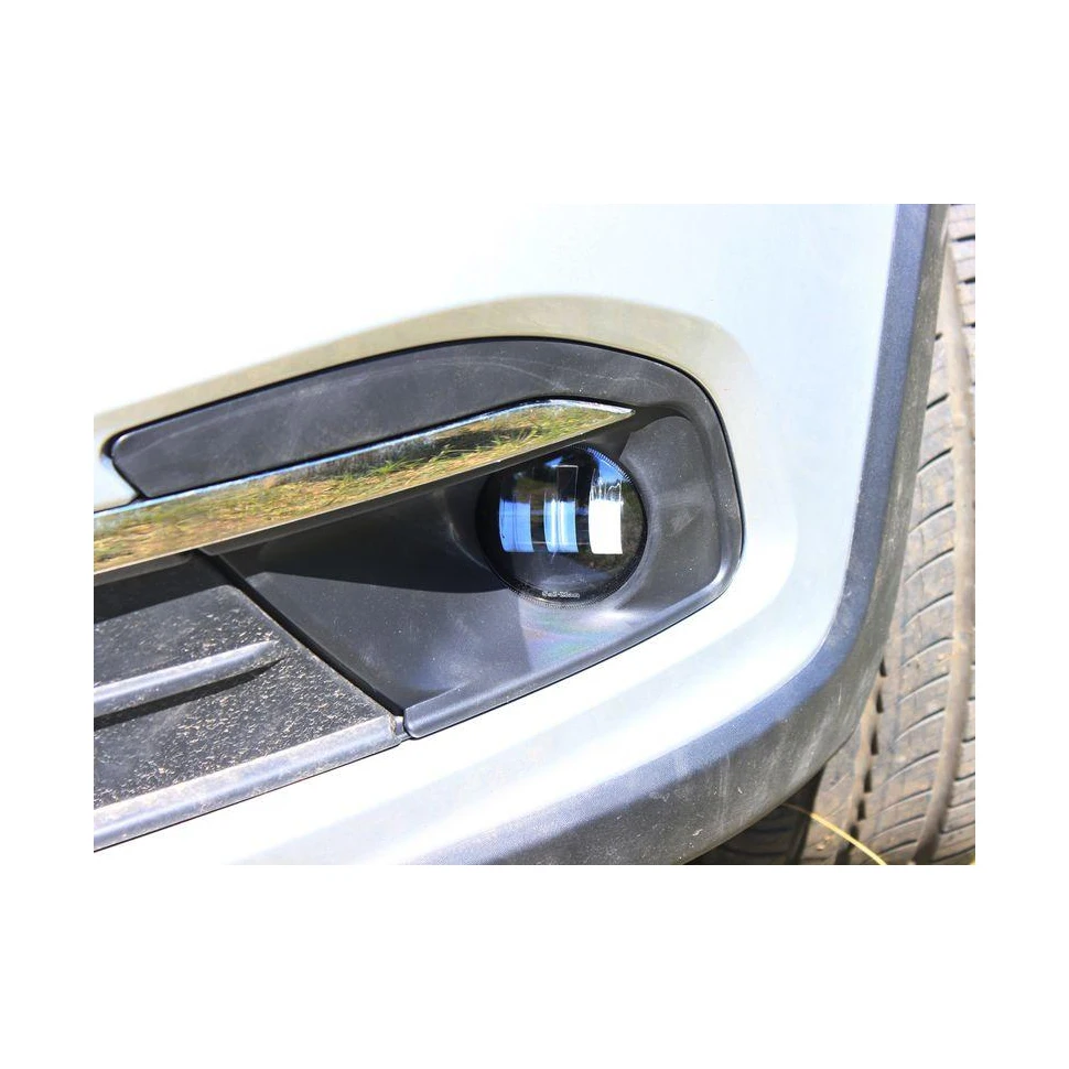 Рамки противотуманных фар (птф) Лада Гранта FL (ФЛ) в бампер / Очки птф 2020 рестайлинг