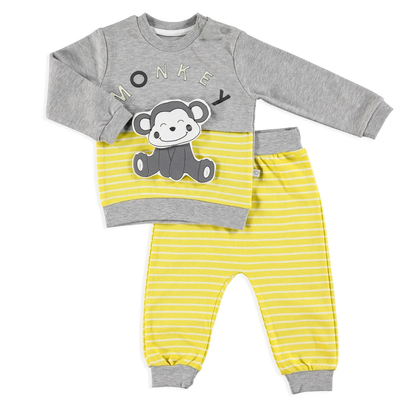 Детская толстовка с брюками ebebek Mymio Fun Monkey| |