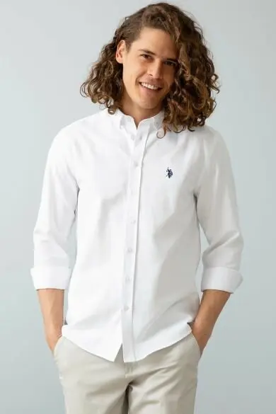 U.S. POLO ASSN. Мужской тканый гомлек|Классические| |