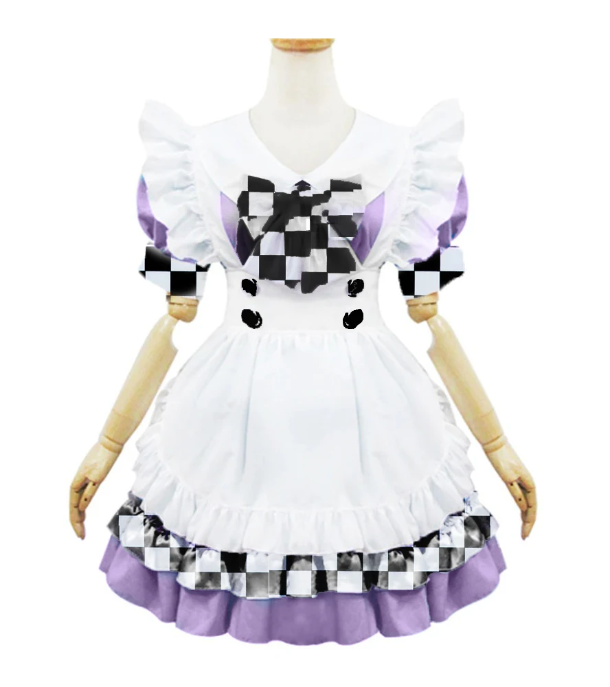 

Tailor made Japanese super cute cat clothes restaurant maid's Dress send Brooch