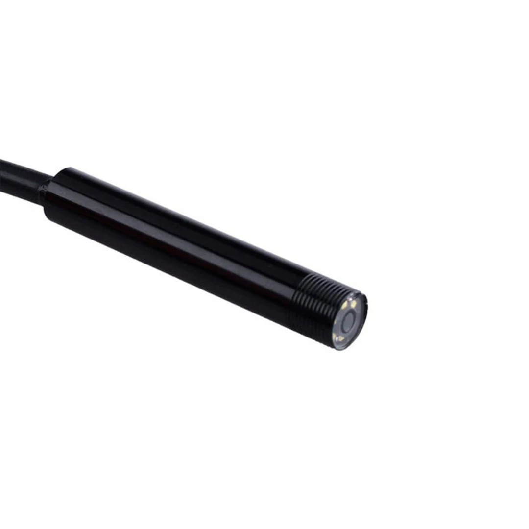 Видеоэндоскоп для смартфона с подсветкой / Гибкая камера телефона компьютера 5