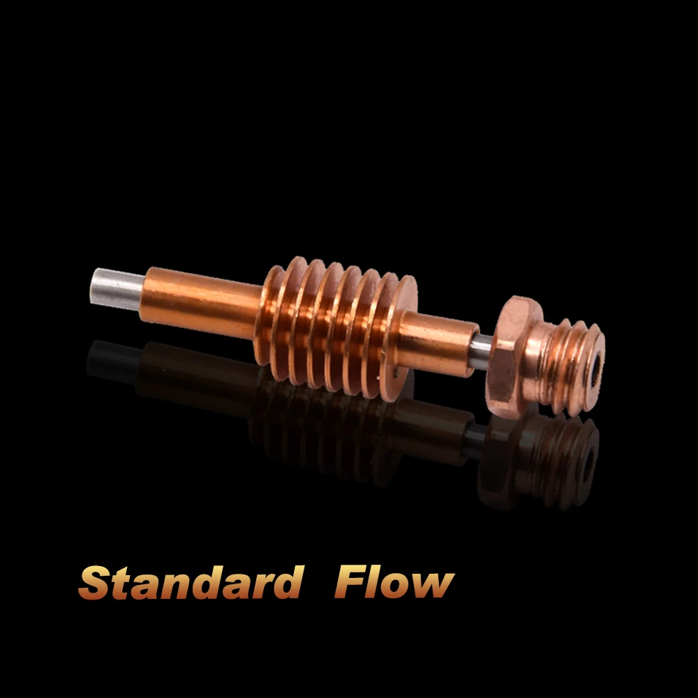 3D Красная ящерица Алюминий и медь Горячий Конец V1 универсальная стандартная