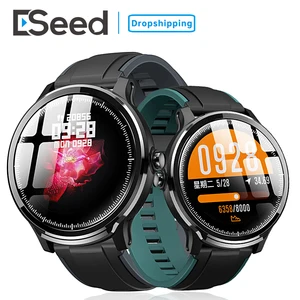 eseed sn80 smart watch men ip68 waterproof 60days long standby 1 3 inch full touch screen allloy case heart rate smartwatch free global shipping