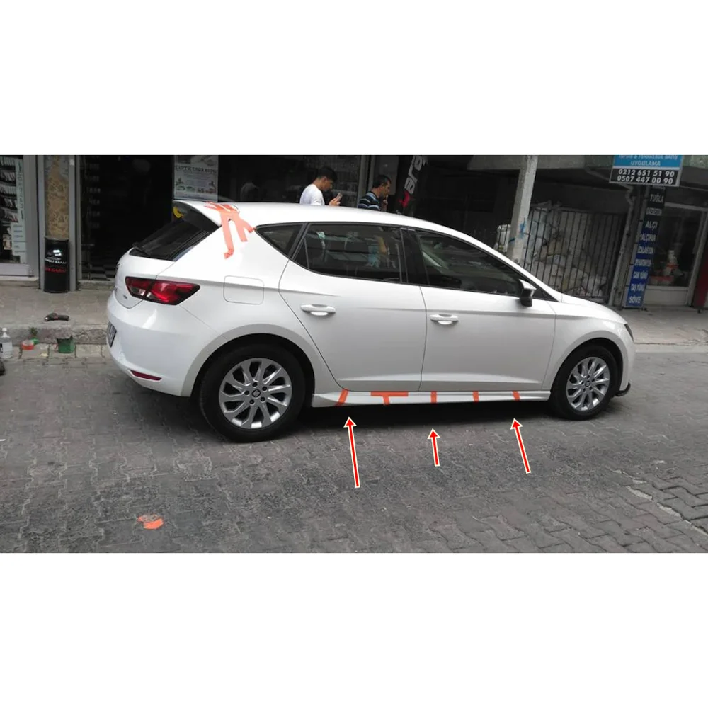 Бампер с боковой юбкой для сиденья Leon 2013 2014 2015 2016 2017 2018 2 шт. | Автомобили и