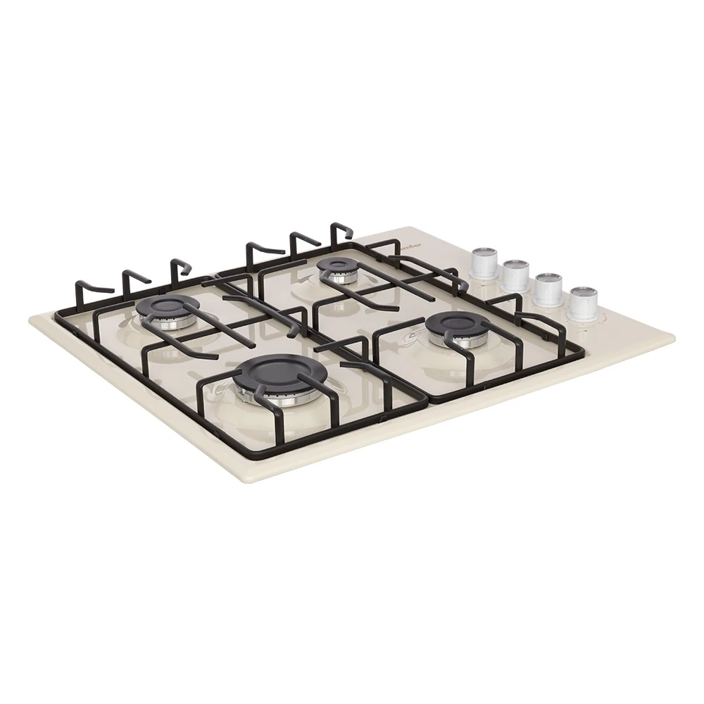 Газовая варочная панель Simfer H60Q40R471 решётки LAMA автоподжиг|Встраиваемые варочные