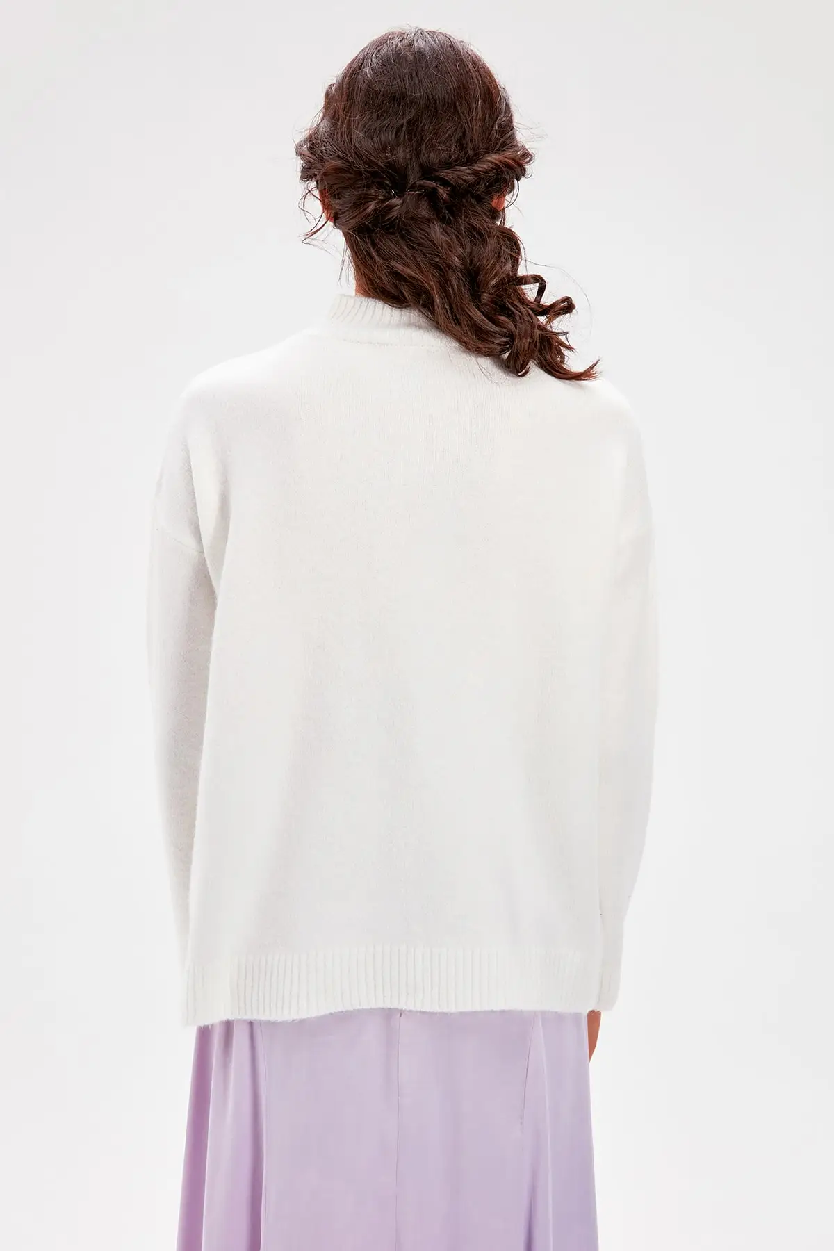 

Trendyol Stone Turtleneck Sweater Sweater TWOAW20KZ0215