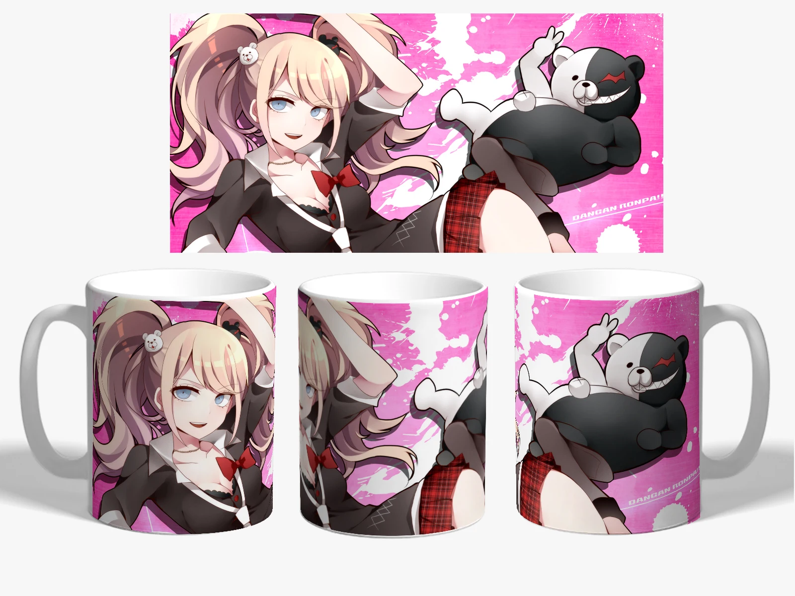 Кружка &quotДанганронпа Джунко Монокума&quot