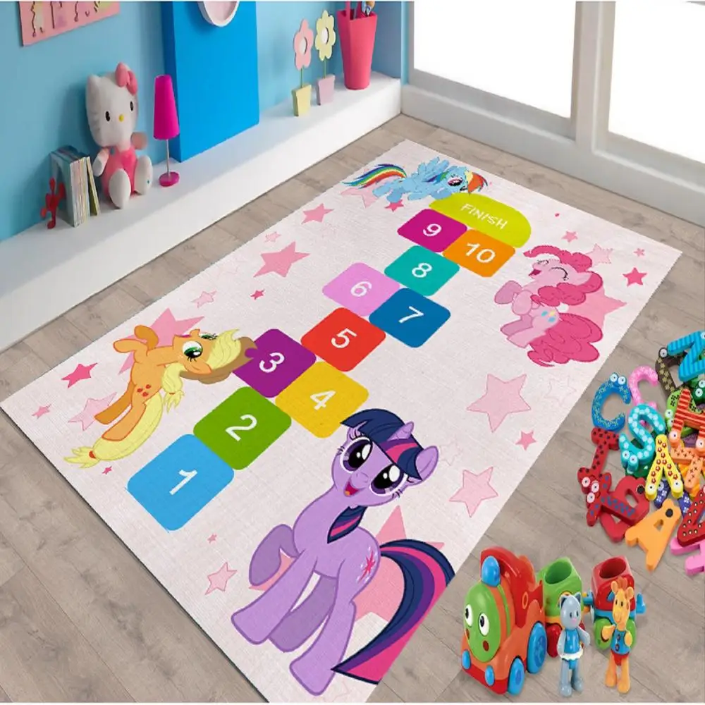

Нескользящий напольный ковер My Little Pony hopски, ковер для подростков