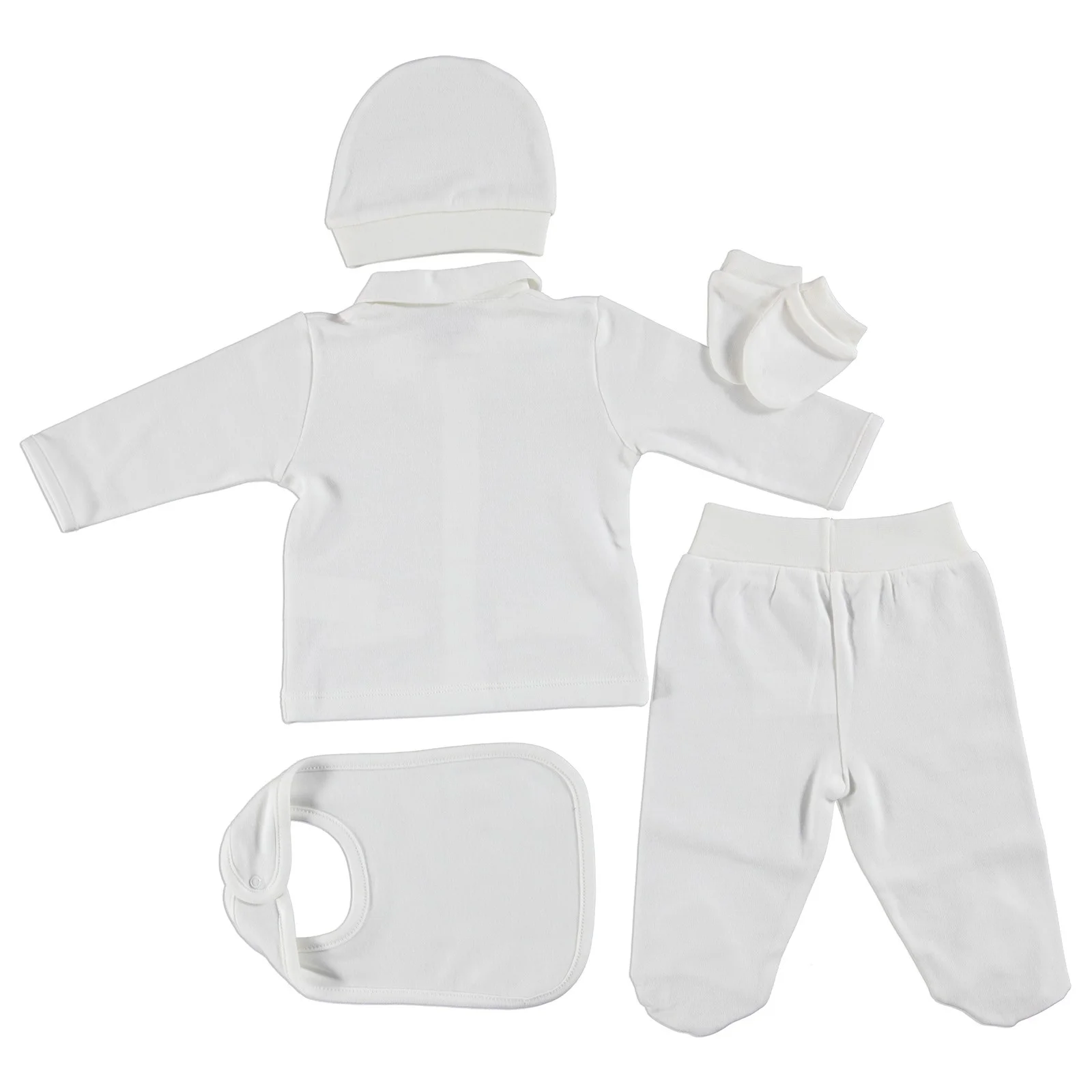 Ebebek HelloBaby/комплект для новорожденных с бантиком комплект из 5 предметов (Одежда