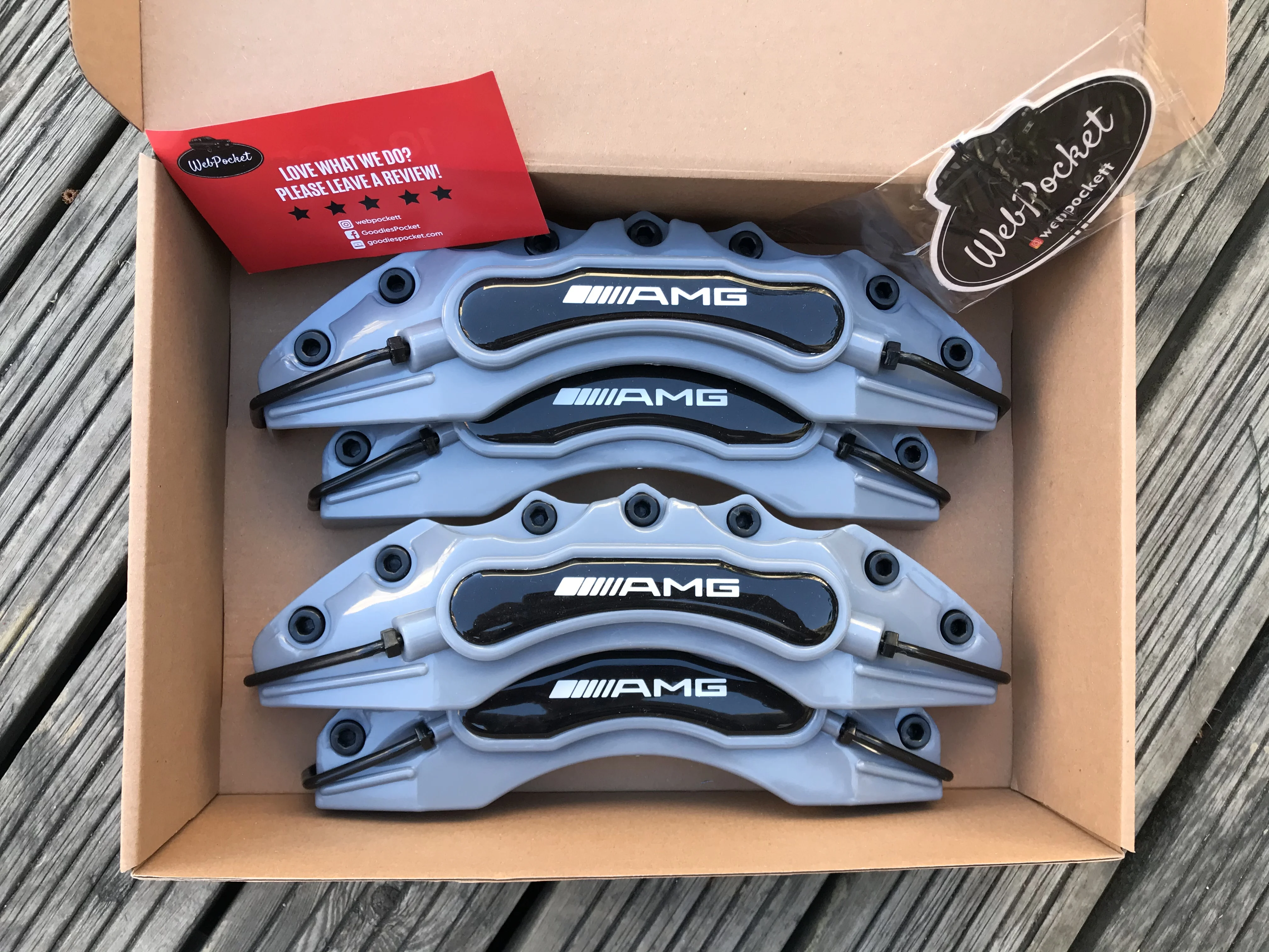 

4pc Big Brake Caliper Covers for Mercedes AMG / Car Accesories
