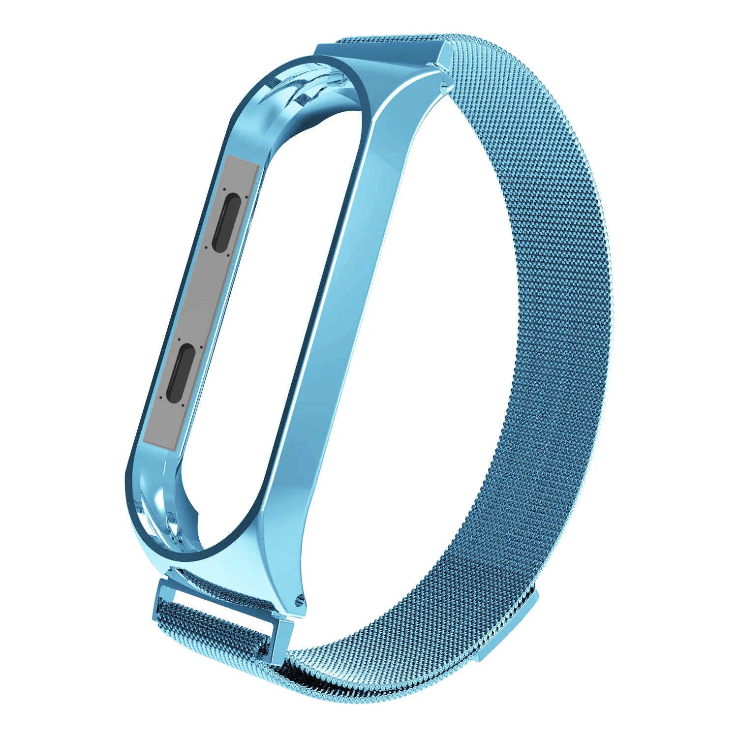 Wristband Metal Stainless Steel Strap For Xiaomi Mi Band 3 4 Wrist Watch Strap For Xiaomi Miband 3 4 Bracelet For Mi Band 3
