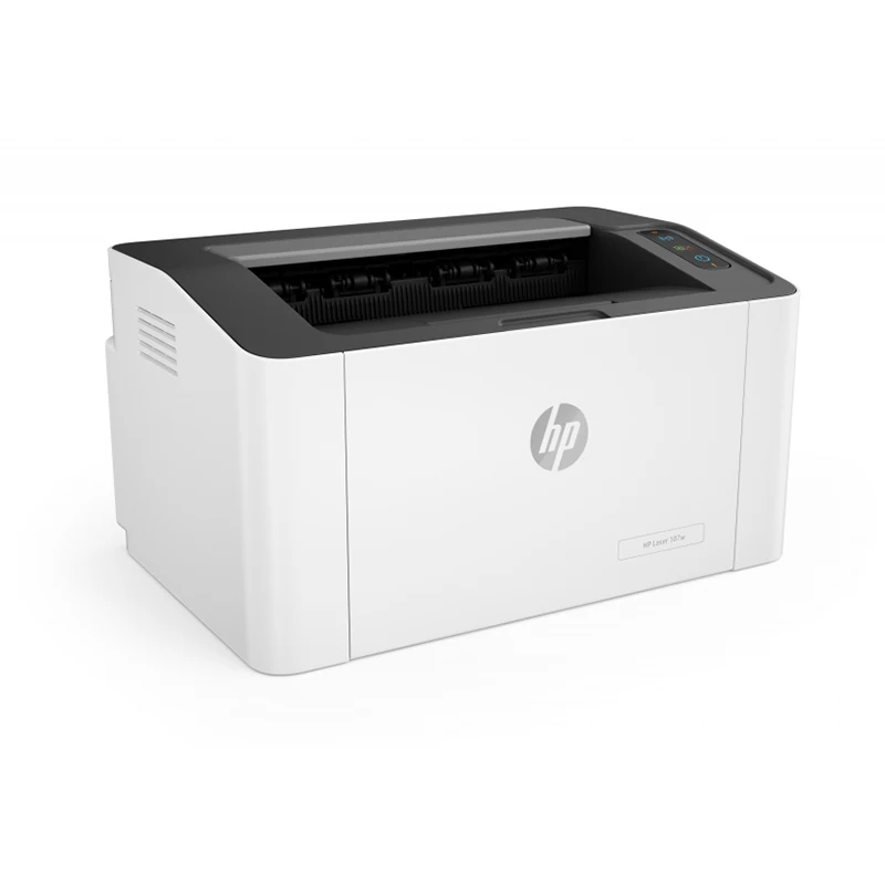 Принтер лазерный HP Laser 107w черно-белый белый | Компьютеры и офис