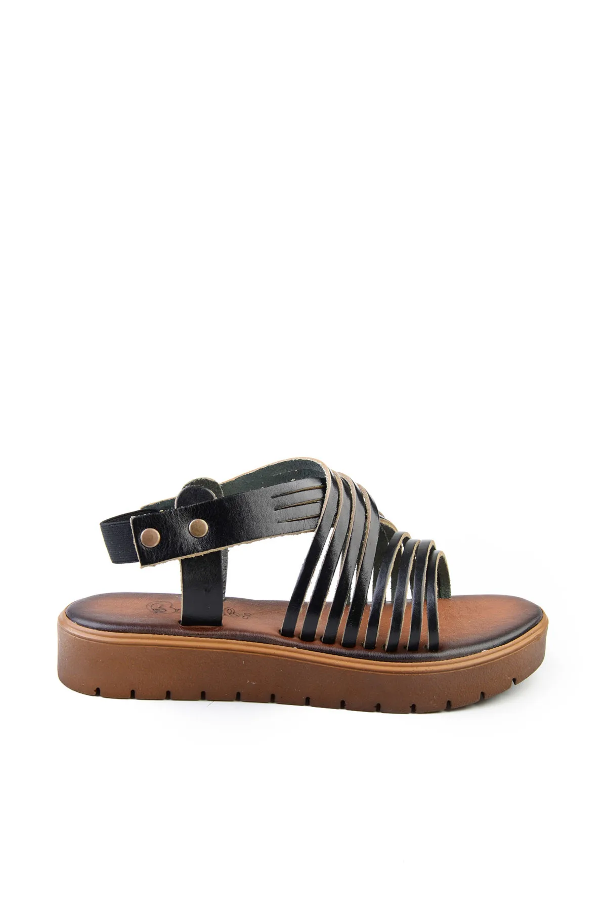 Bambi Genuine Leather Black Women 'S Sandals H0553971003 | Обувь