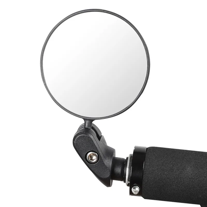

Bicycle foldable convex rear view mirror