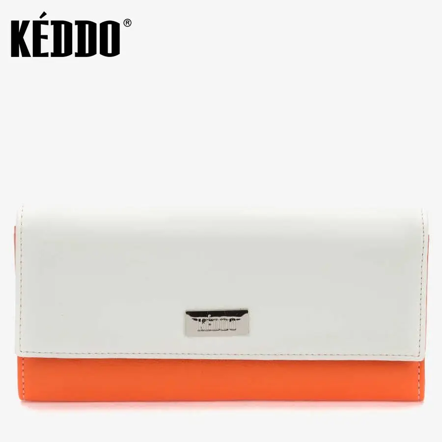 Кошелек женский 307403/05 01 оранжевый/белый KEDDO|Женские кошельки| |
