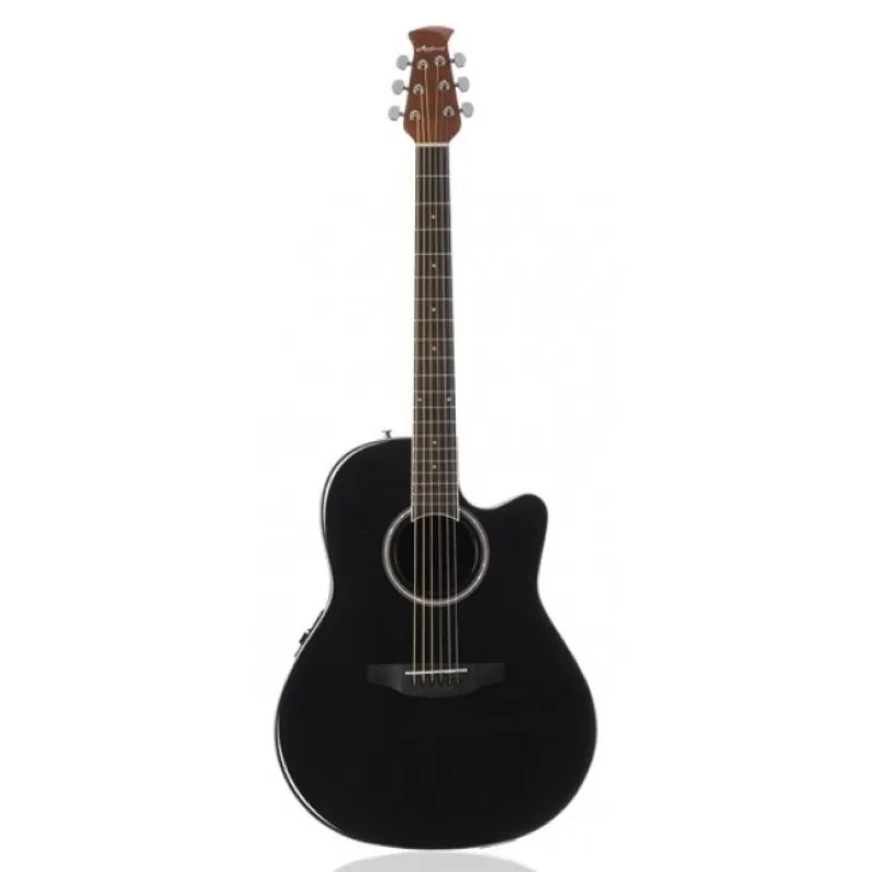 Электроакустическая гитара OVATION APPLAUSE AB24II-5 Balladeer Mid Cutaway Black | Спорт и развлечения