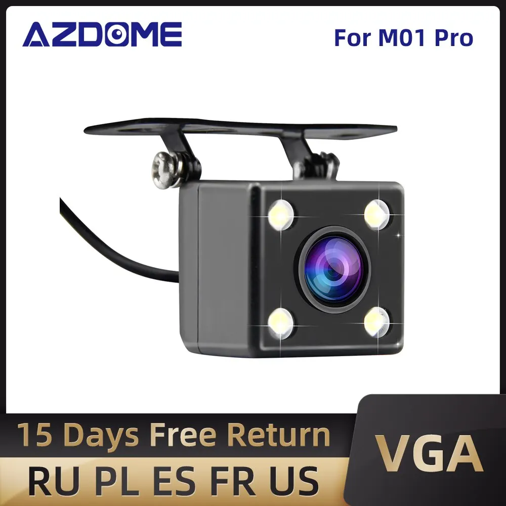 Azdome камера заднего вида Micro Port 5 Pin Dash только для M01 Pro с светодиодный камерой