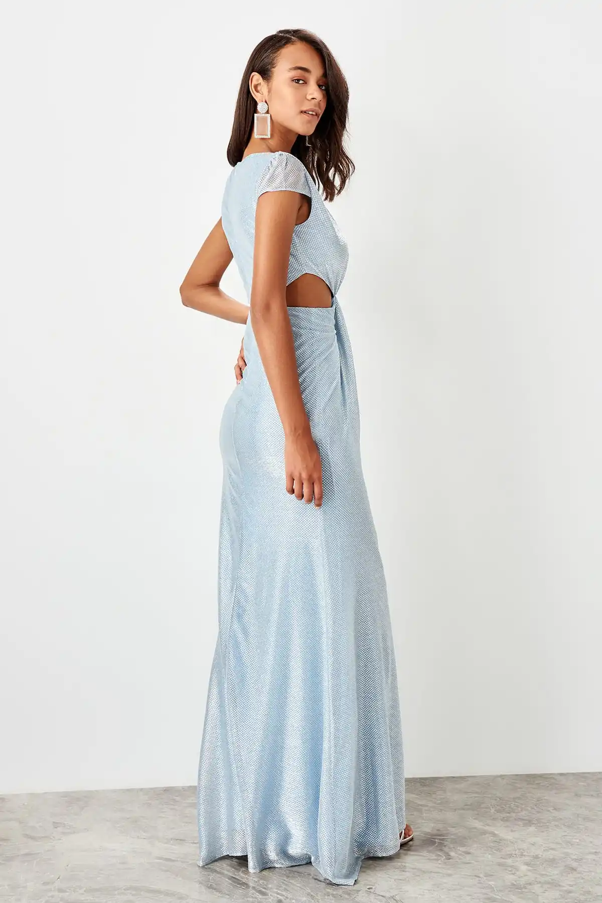 Trendyol вечернее платье с вырезами TPRSS19UT0185|Вечерние платья| |